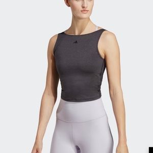 Adidas yoga studio crop tank top